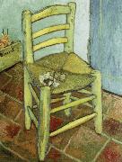 Vincent Van Gogh stolen och pipan France oil painting artist